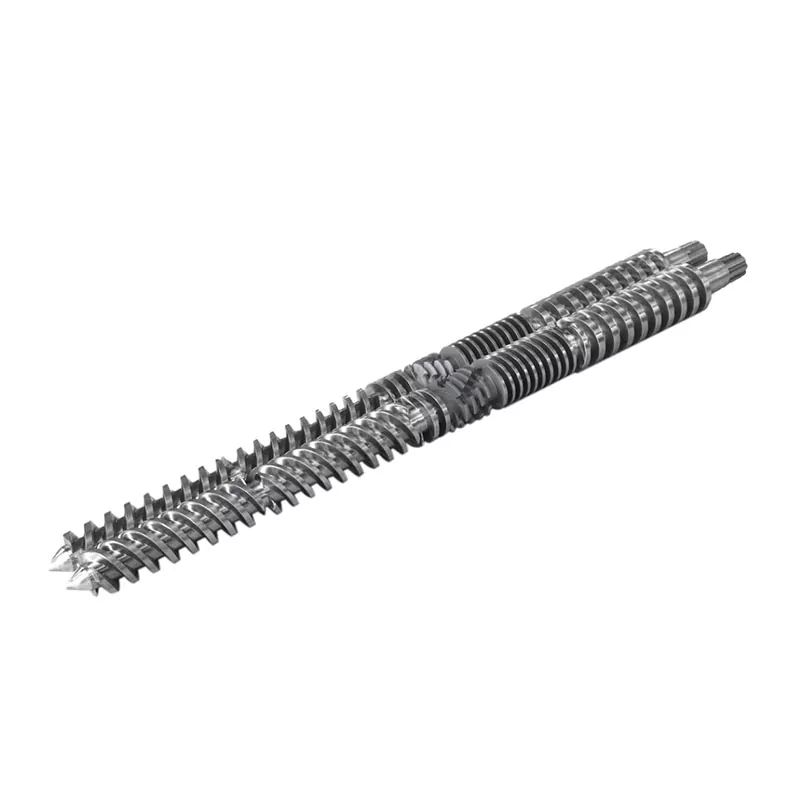 Bimetallic kerucut Kembar screw