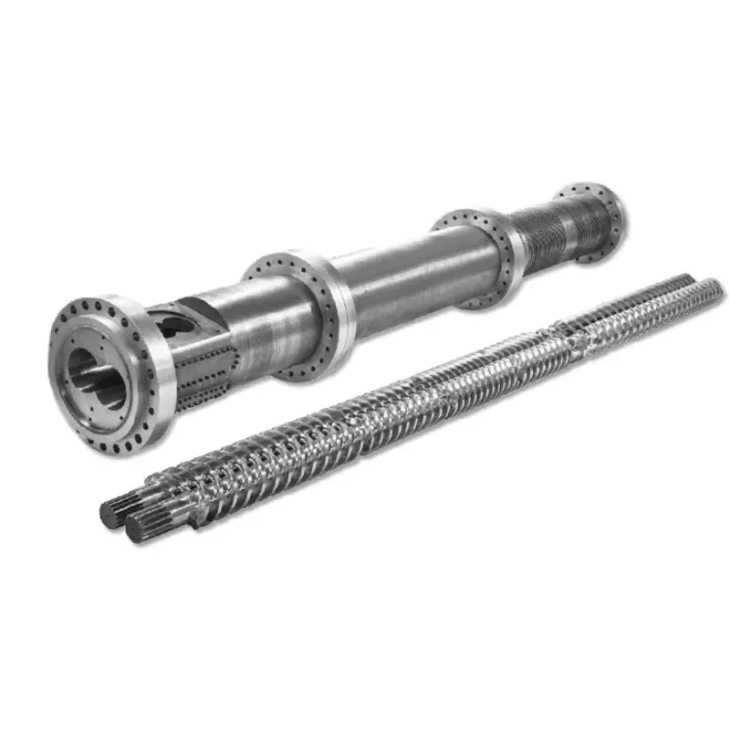Co-Rotasi Paralel Kembar Screw Laras Co-Rotasi Paralel Kembar Screw Laras