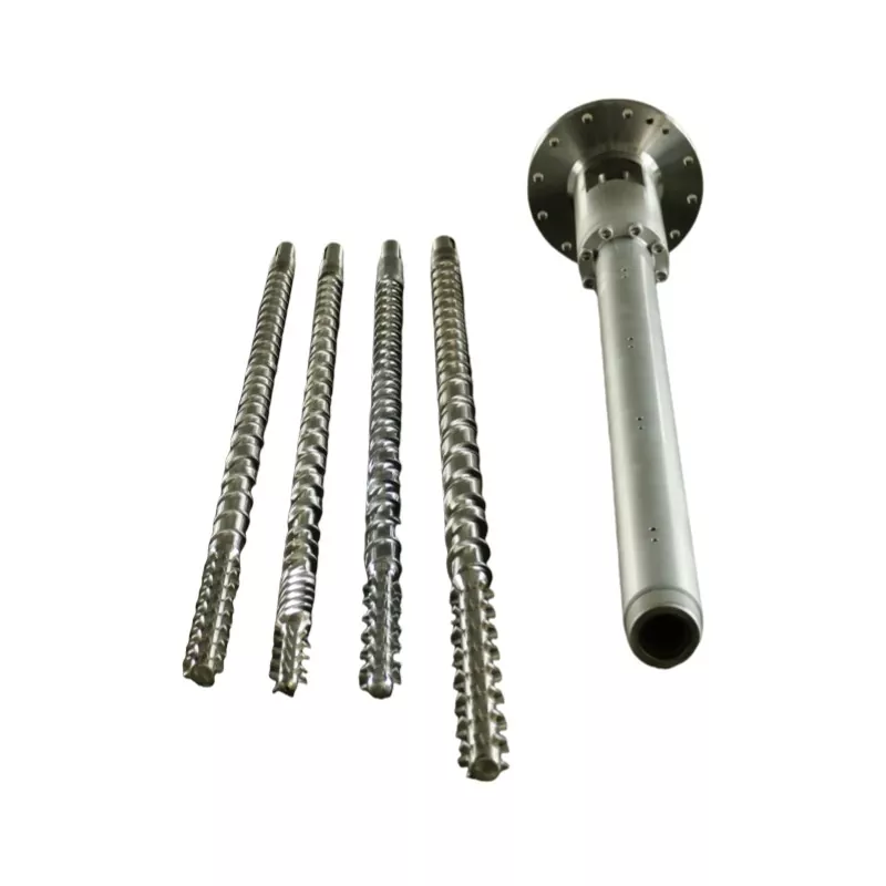 Suhu Tinggi Tahan Tunggal Screw Laras