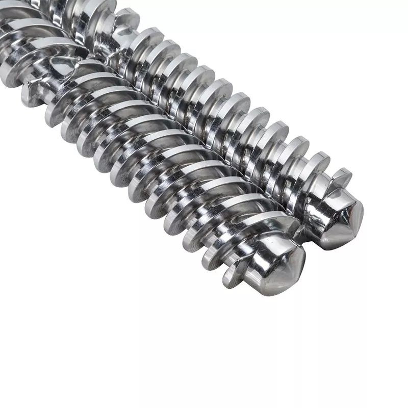 Counter-Rotating Parallel Twin Screw Barrel