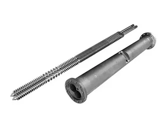 Counter-Rotating Parallel Twin Screw Barrel